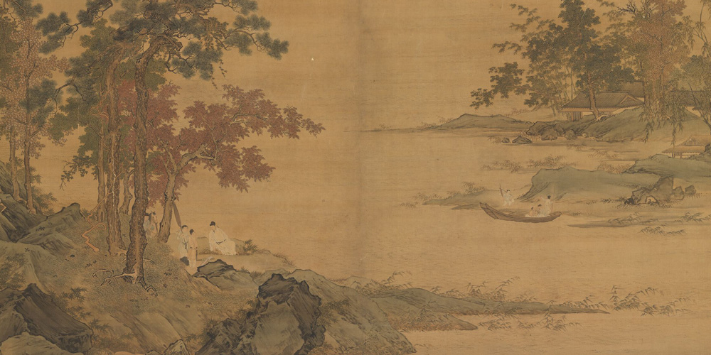 都门帐饮无绪，留恋处，兰舟催发。