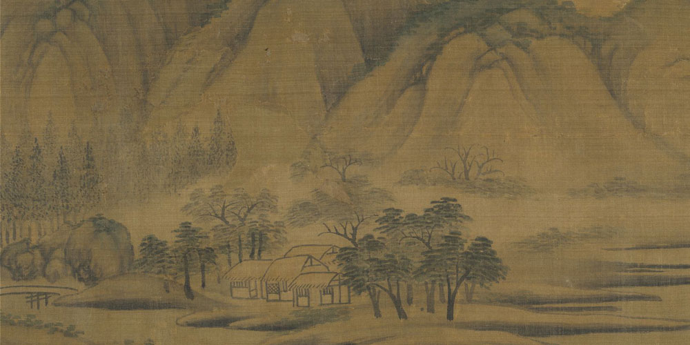 我欲穿花寻路，直入白云深处，浩气展虹霓。