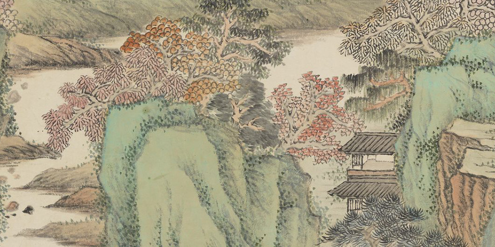 一场愁梦酒醒时，斜阳却照深深院。