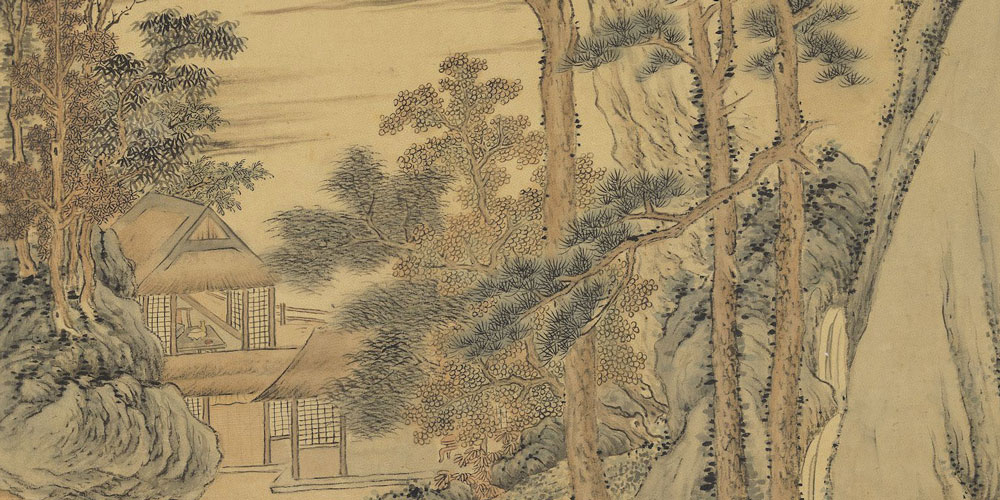 重帘不卷留香久，古砚微凹聚墨多