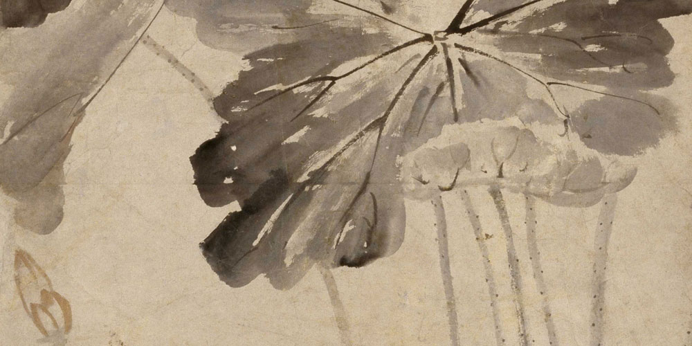一夜雨声凉到梦，万荷叶上送秋来。