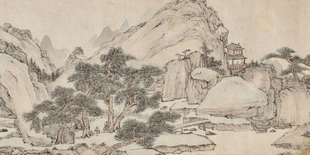 竹怜新雨后，山爱夕阳时。