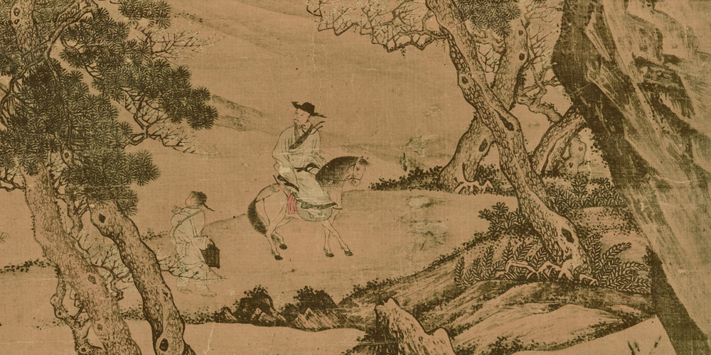季子正年少，匹马黑貂裘。