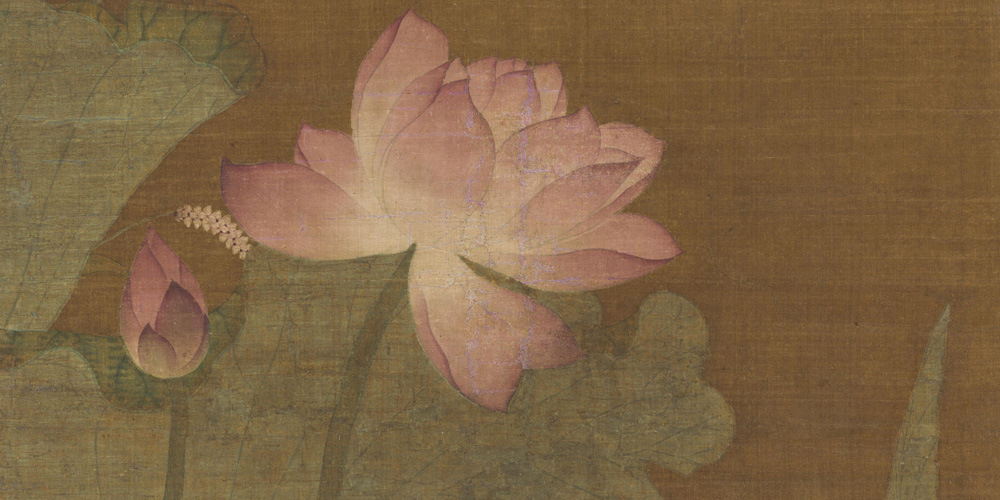 涉江玩秋水，爱此红蕖鲜。