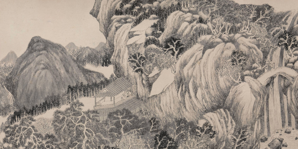 天台四万八千丈，对此欲倒东南倾。