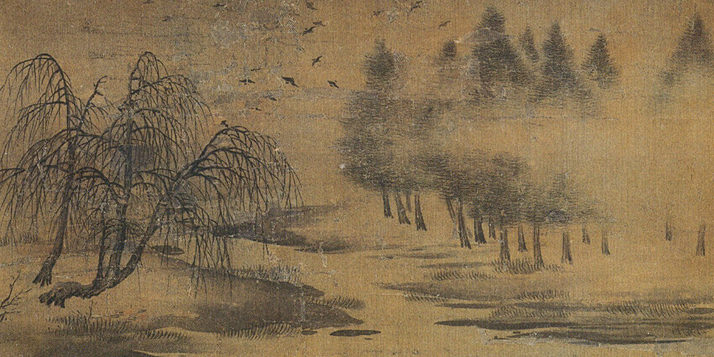 看蓬门秋草，年年破巷，疏窗细雨，夜夜孤灯。