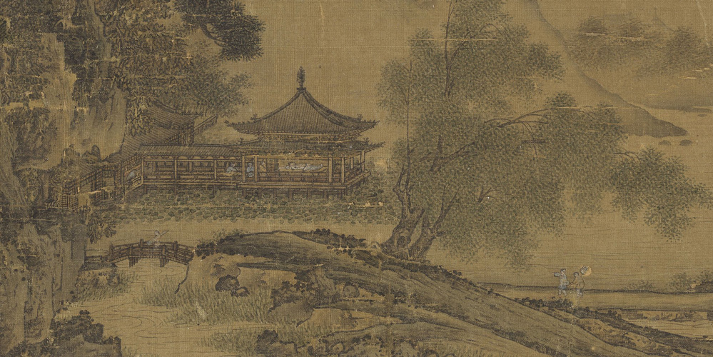 当轩对尊酒，四面芙蓉开。