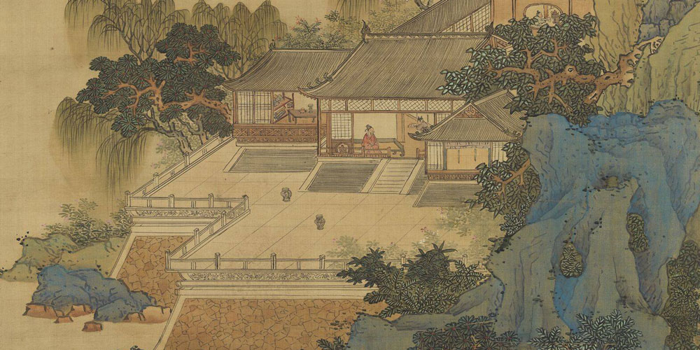小楼昨夜又东风，故国不堪回首月明中。