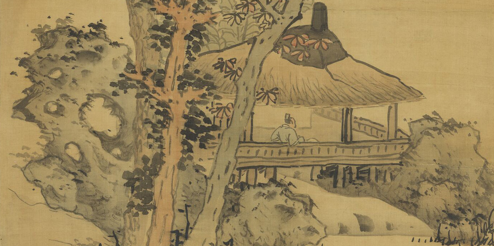 万事一身伤老矣，戎葵凝笑墙东。