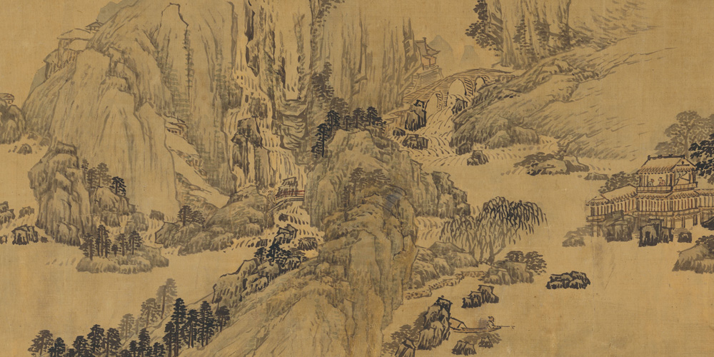 刬却君山好，平铺湘水流。