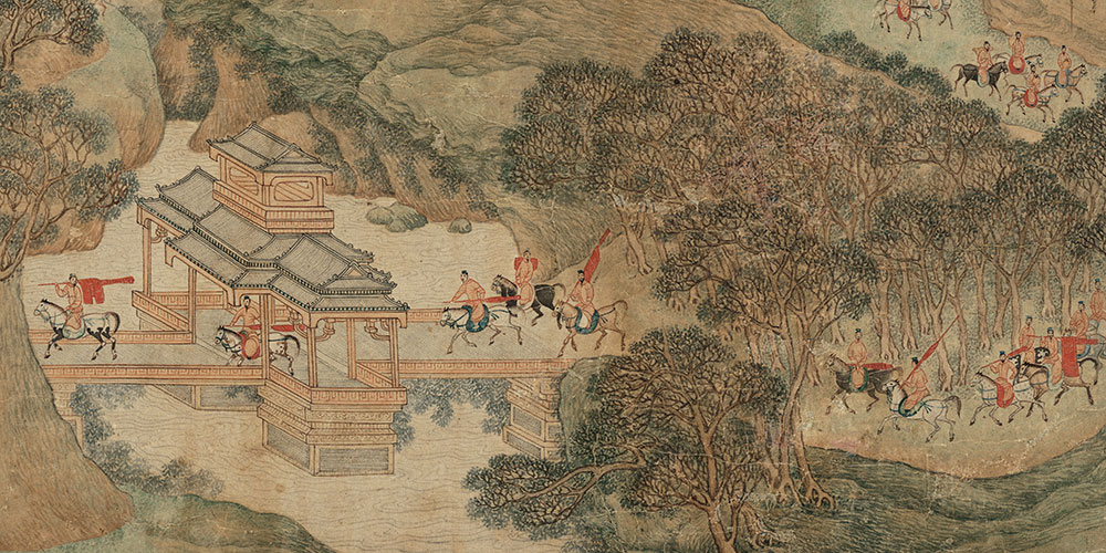 蜀江水碧蜀山青，圣主朝朝暮暮情。