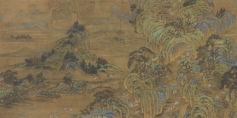 桃花细逐杨花落，黄鸟时兼白鸟飞。
