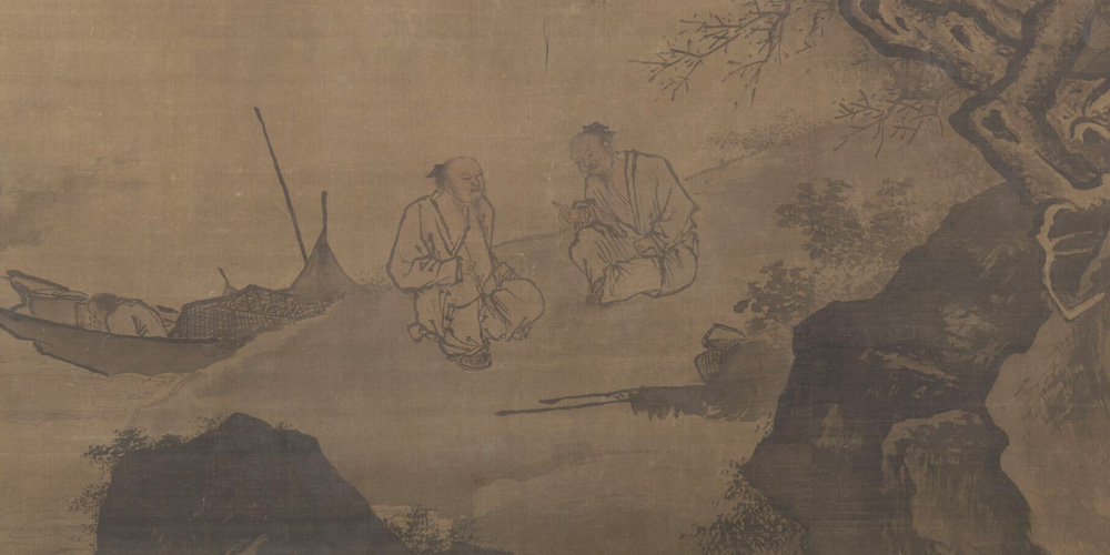 傲杀人间万户侯，不识字烟波钓叟。