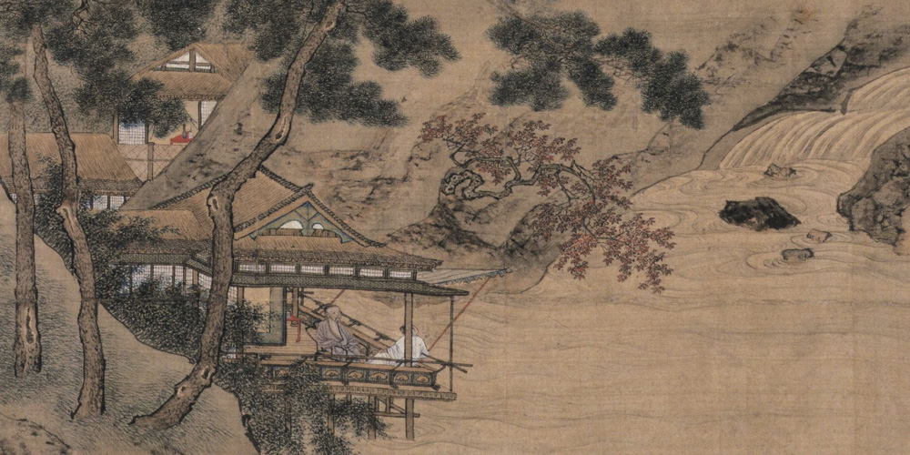 溪水无情似有情，入山三日得同行。