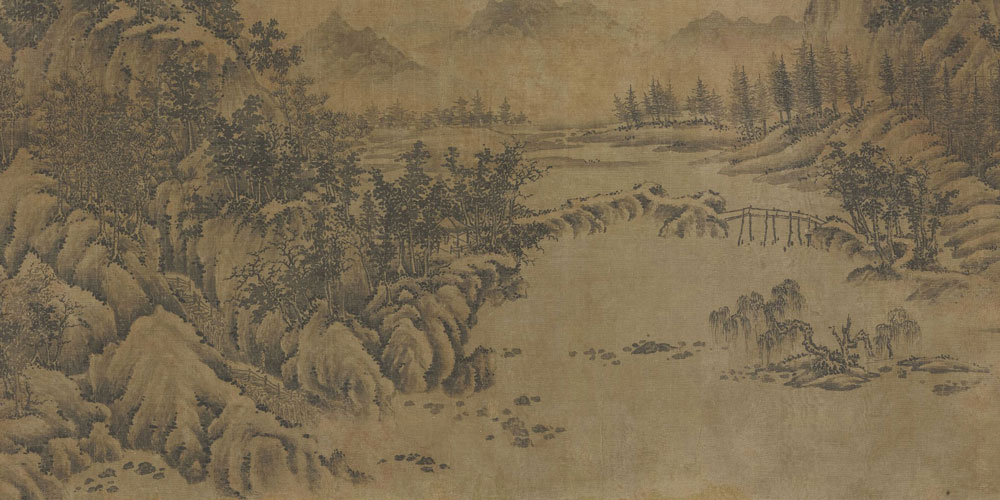 高楼送客不能醉，寂寂寒江明月心。