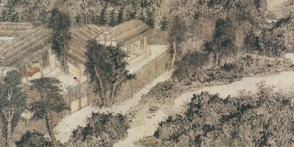 山僧过岭看茶老，村女当垆煮酒香。