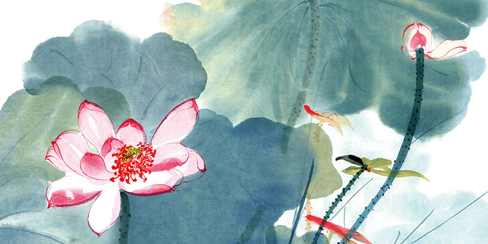 兴尽晚回舟，误入藕花深处。