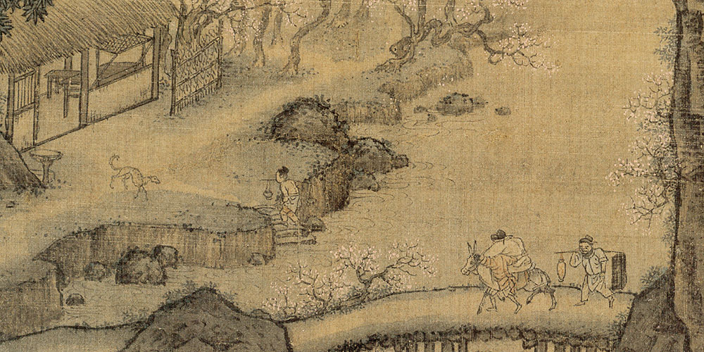 天气乍凉人寂寞，光阴须得酒消磨。