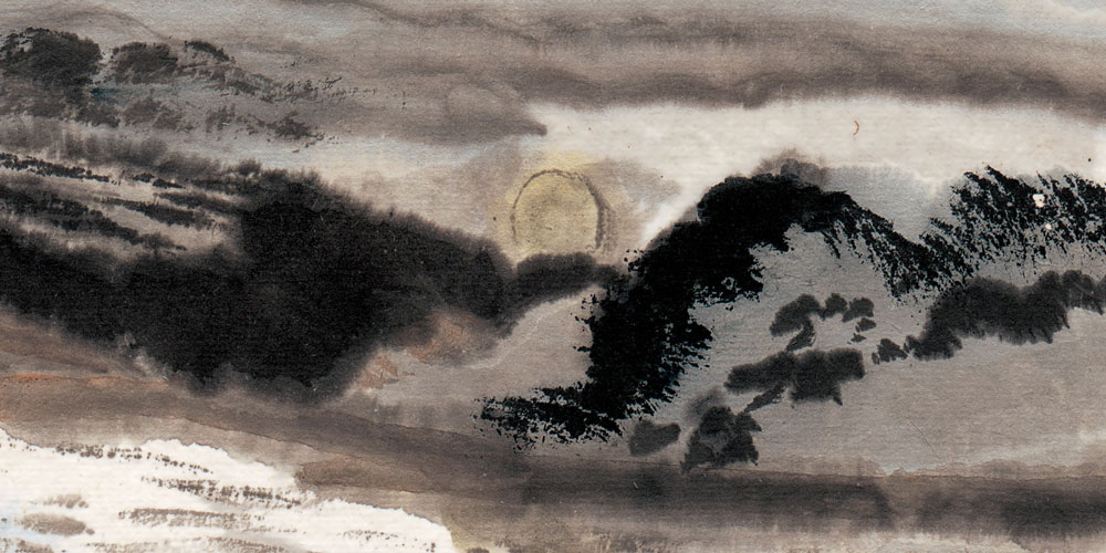 露从今夜白，月是故乡明。