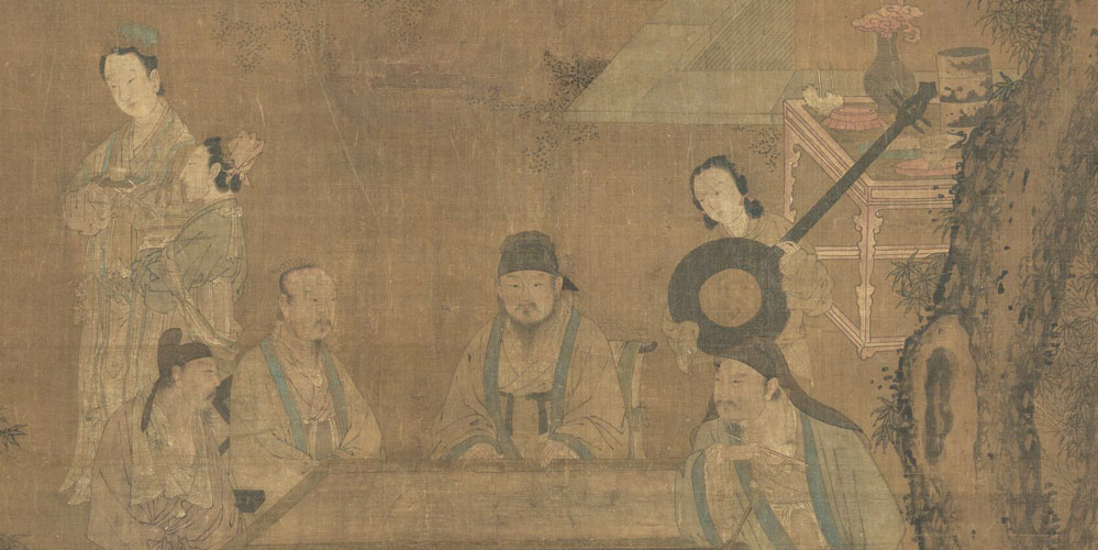 昔年曾向五陵游，子夜歌清月满楼。