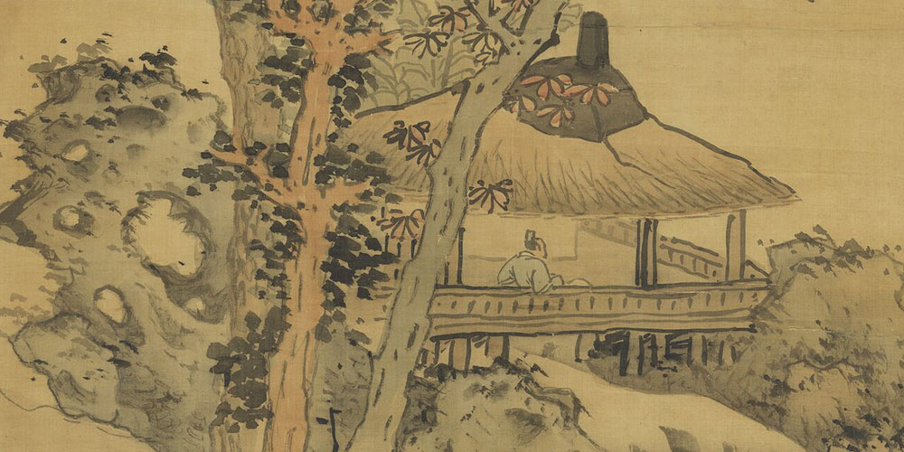 草色烟光残照里，无言谁会凭阑意。