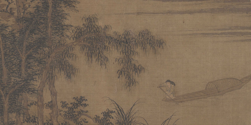 移舟泊烟渚，日暮客愁新。