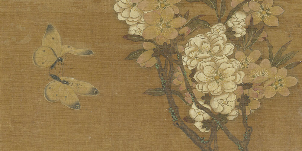 人归落雁后，思发在花前。