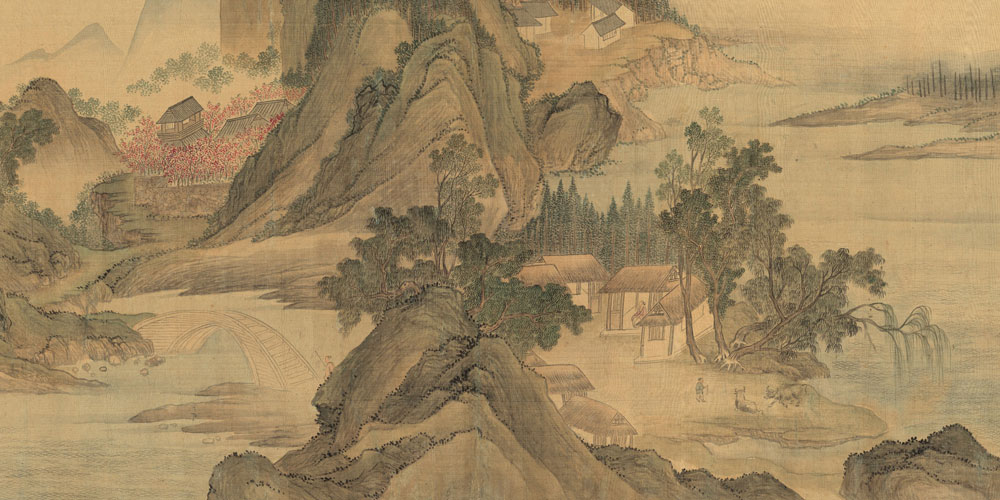 千里莺啼绿映红，水村山郭酒旗风。