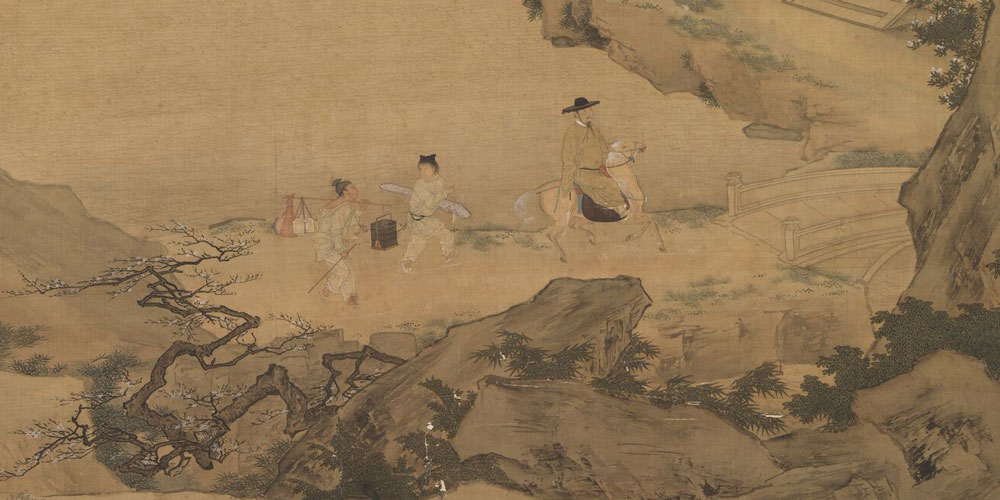 眼界要阔，遍历名山大川；度量要宏，熟读五经诸史。