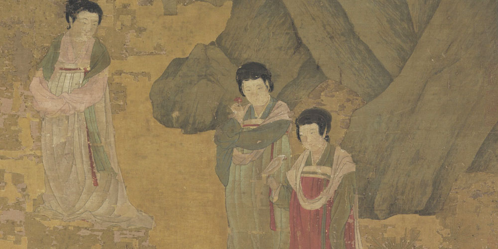 寸寸柔肠，盈盈粉泪。
