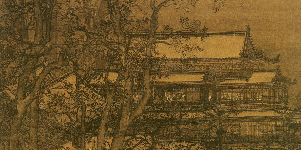 秋草独寻人去后，寒林空见日斜时。