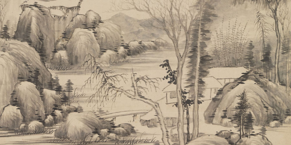陶尽门前土，屋上无片瓦。