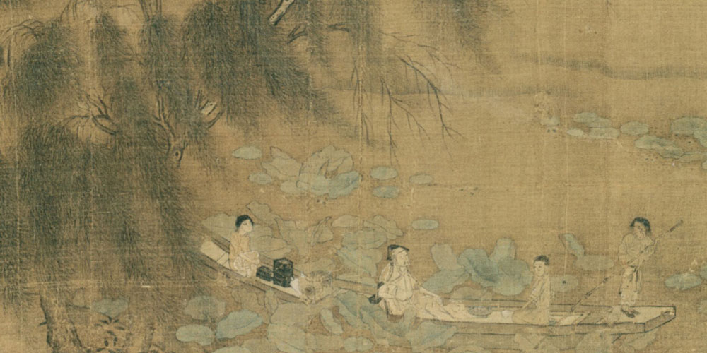 旧游旧游今在否？花外楼，柳下舟。