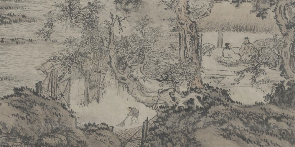 欲寻芳草去，惜与故人违。