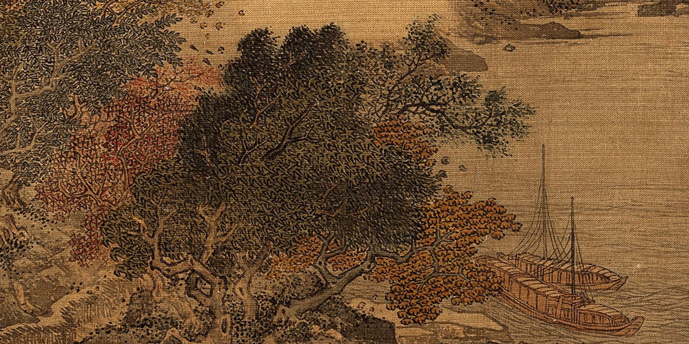 后夜相思，尘随马去，月逐舟行。