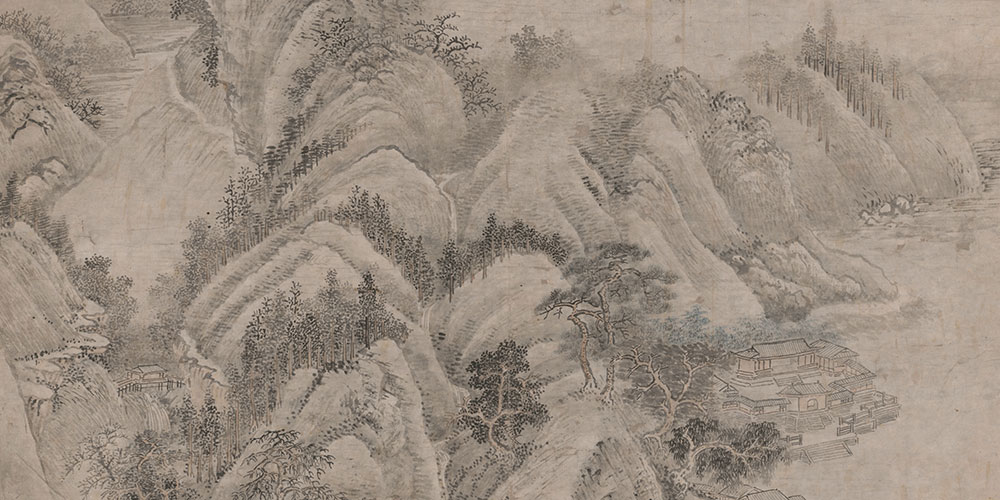 他乡生白发，旧国见青山。