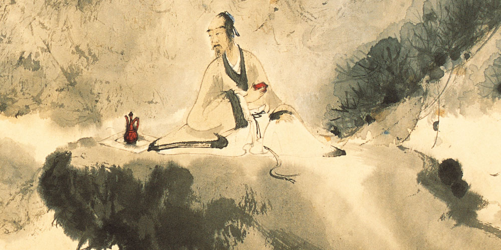 天子呼来不上船，自称臣是酒中仙。