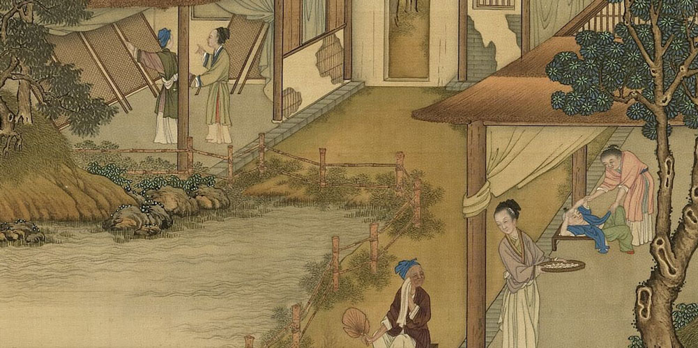 唧唧复唧唧，木兰当户织。