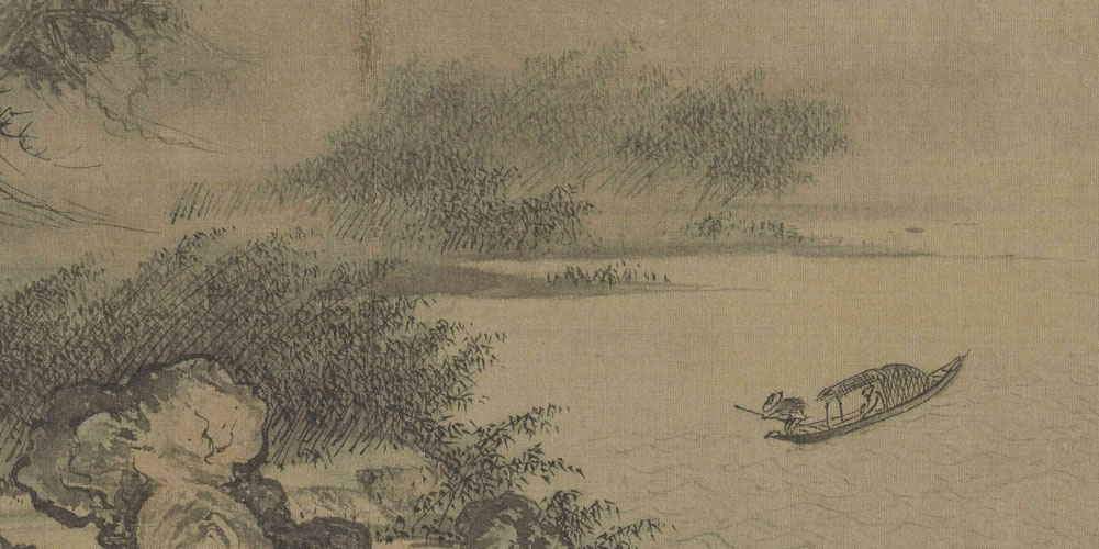 小舟从此逝，江海寄余生。
