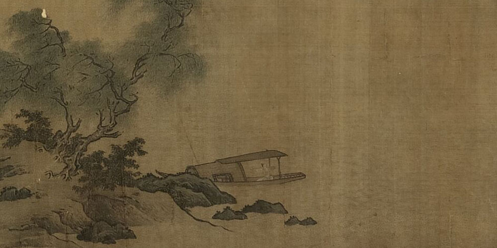 半天凉月色，一笛酒人心。