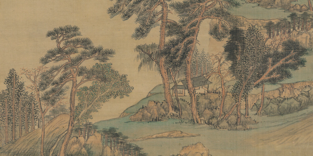 满船明月浸虚空，绿水无痕夜气冲。