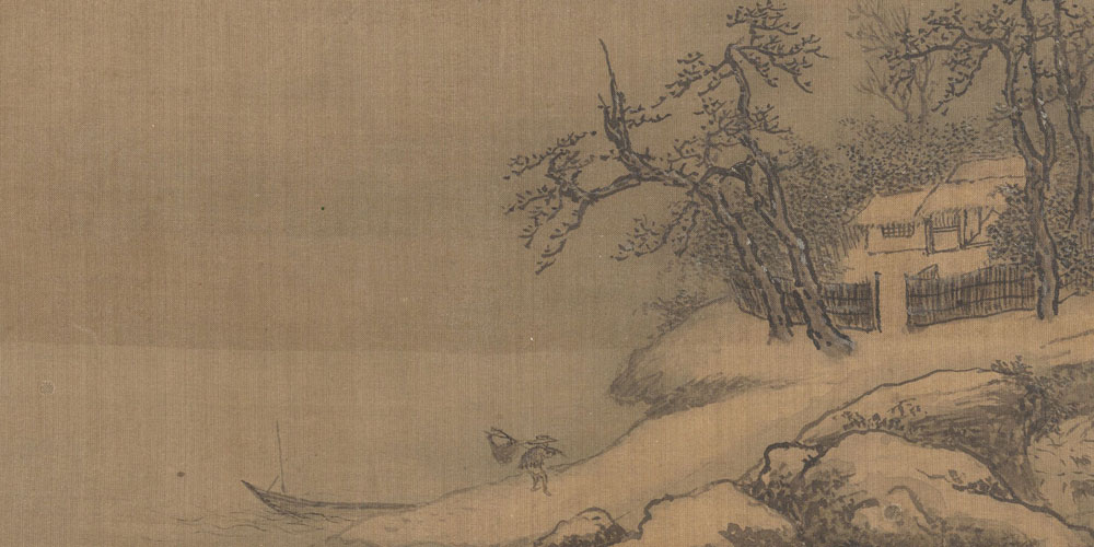 病骨支离纱帽宽，孤臣万里客江干。