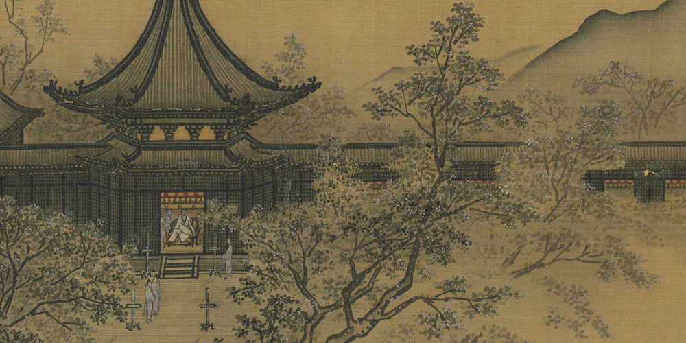 满堂唯有烛花红，杯且从容，歌且从容。