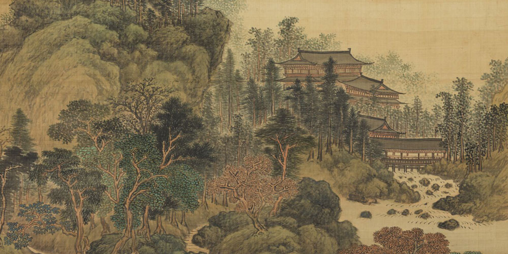灵山多秀色，空水共氤氲。