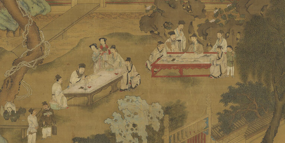 归来宴平乐，美酒斗十千。